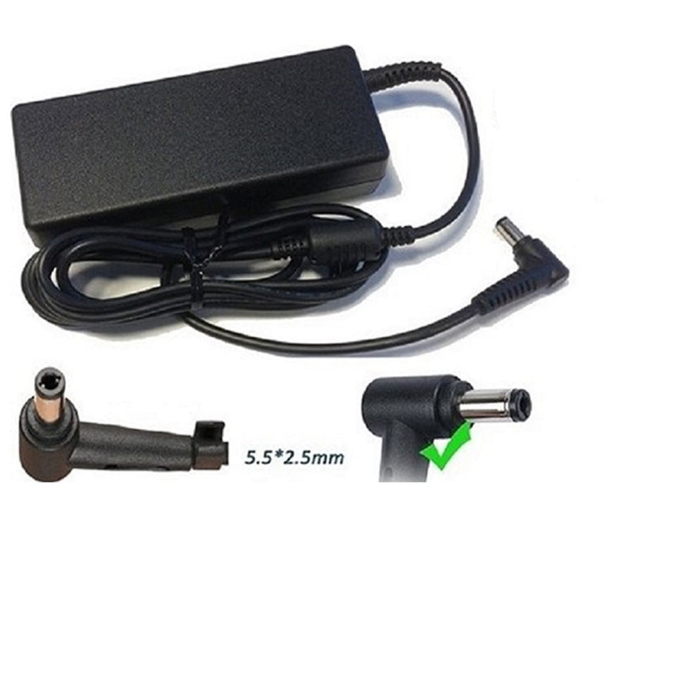 19V 4.74A 90W 5.5mm x 2.5mm Standart Laptop Şarj Aleti
